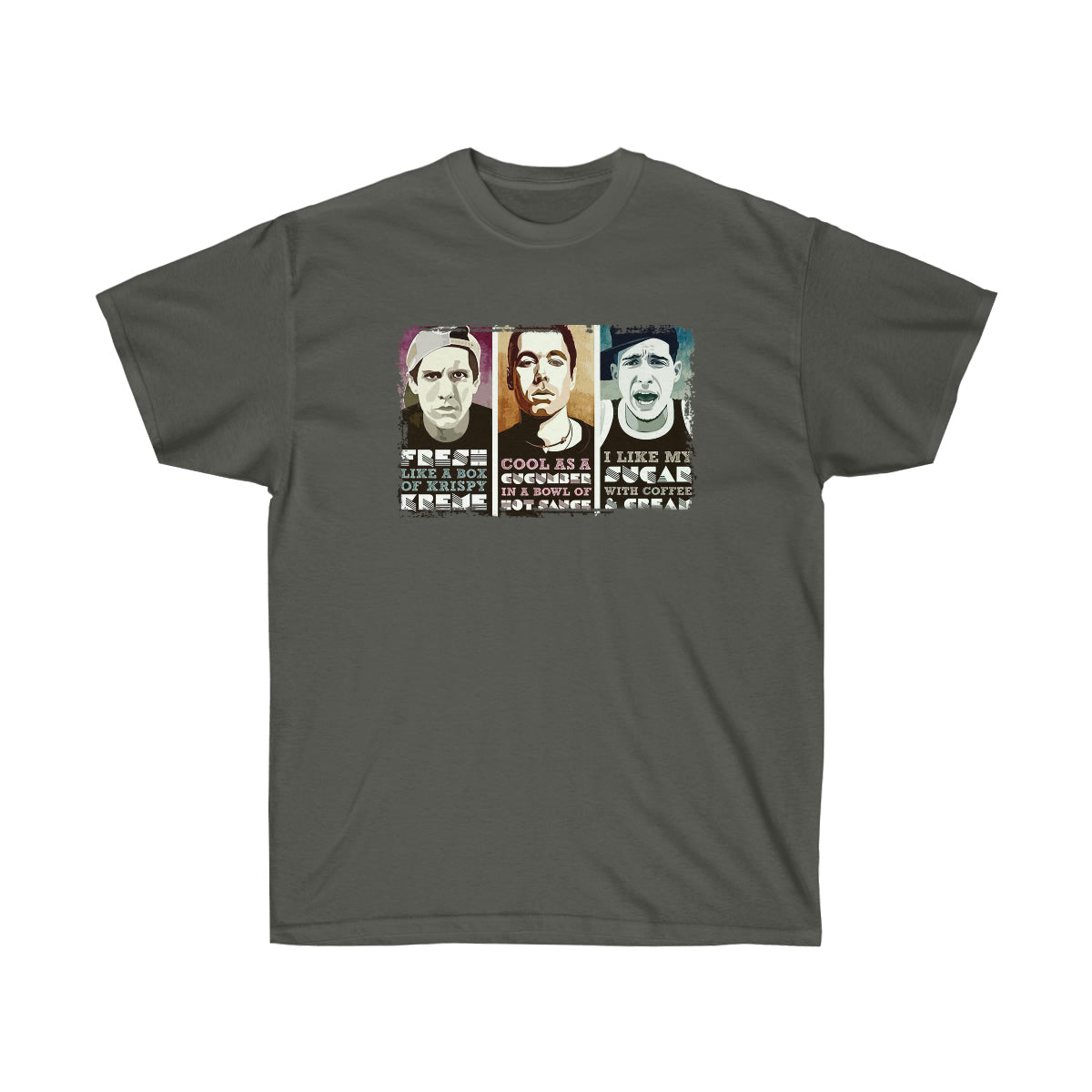 I Like My Sugar With Coffee Men T-Shirt - Charcoal, 3XL image
