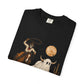 Halloween Basketball Skeleton Unisex Garment-Dyed T-shirt image 6
