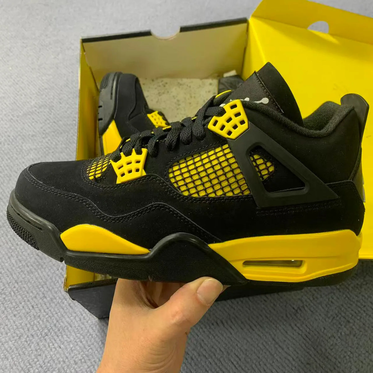 AJ 4 Retro 'Thunder' Shoes Sneakers - nk0004853 image 6