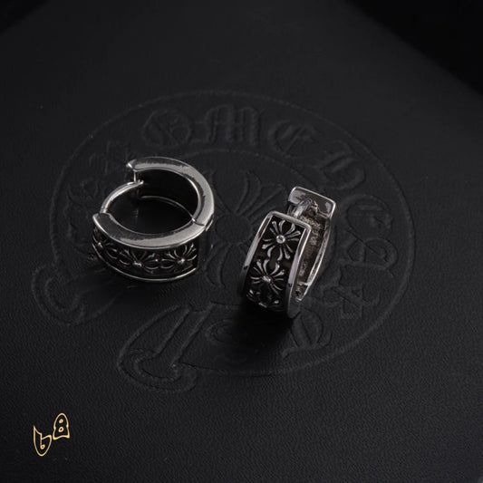 CH Cross Hoop Earrings - CH0158 image 0
