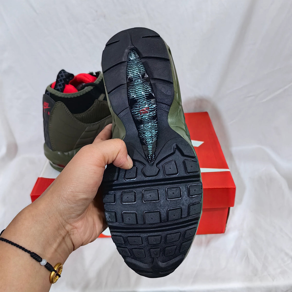 AM 95 Sneakerboot  Dark Loden/Cargo Khaki Shoes Sneakers - nk0005234 image 15