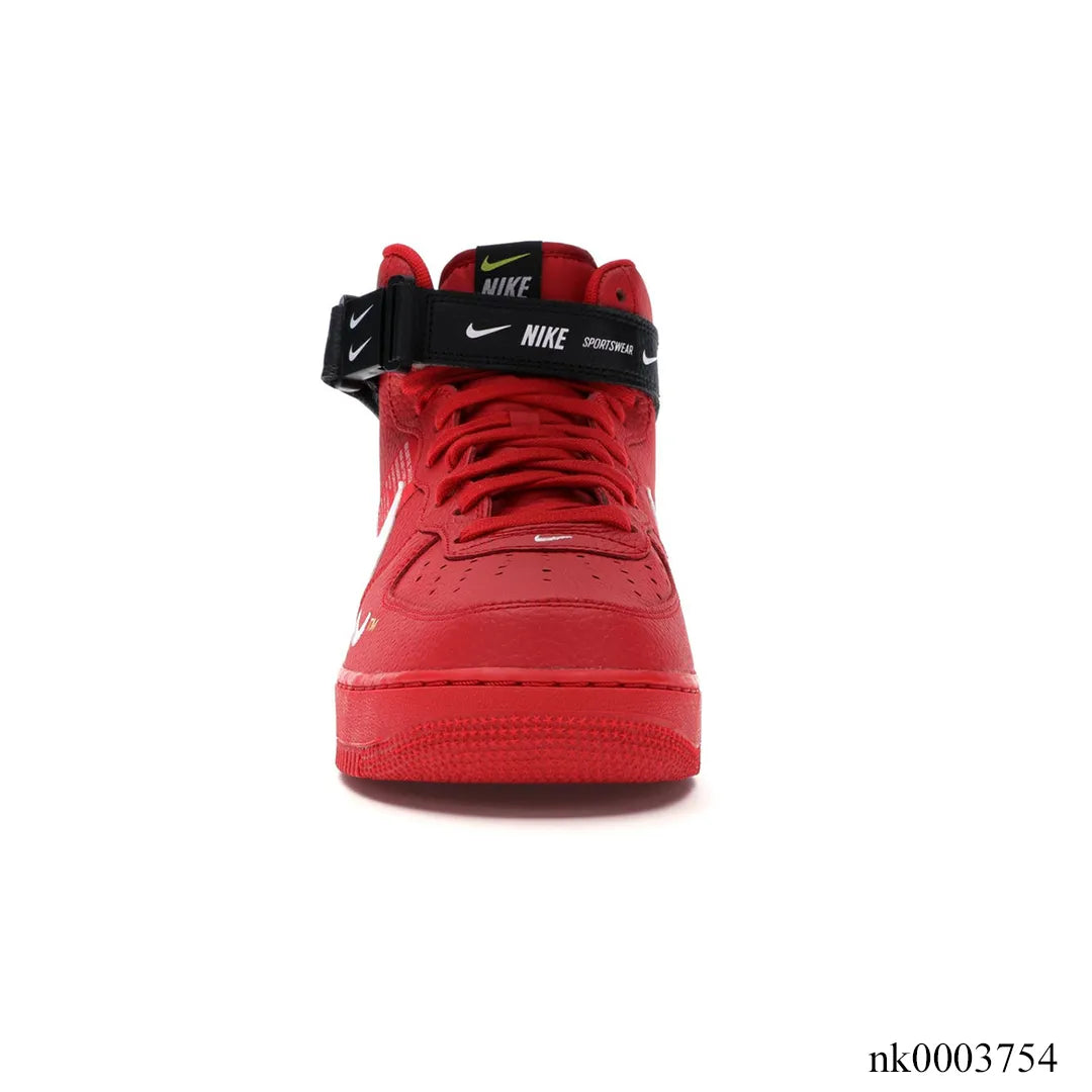 AF 1 Mid Utility University Red Shoes Sneakers - nk0003754 image 3