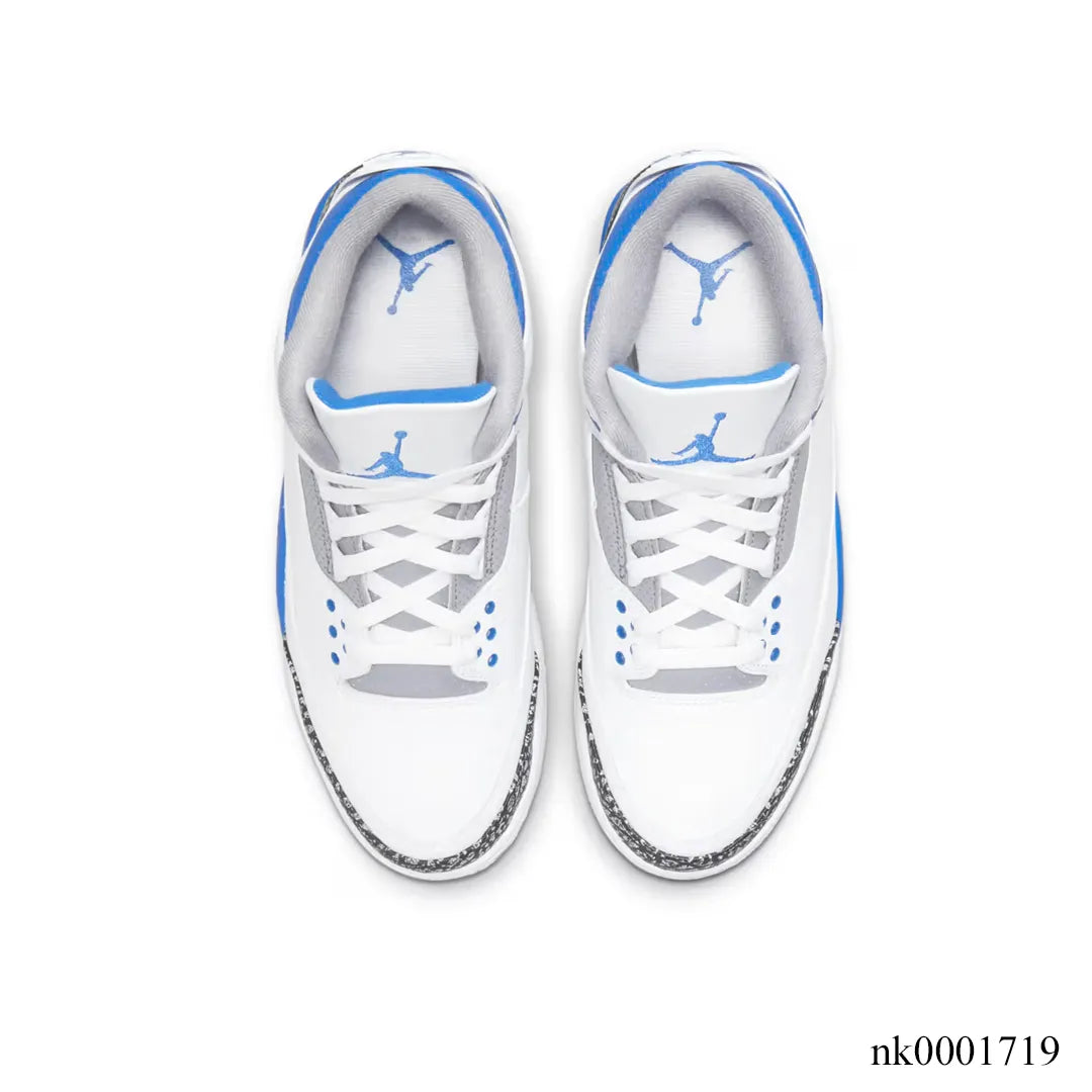 AJ 3 Retro Racer Blue Shoes Sneakers - nk0001719 image 2