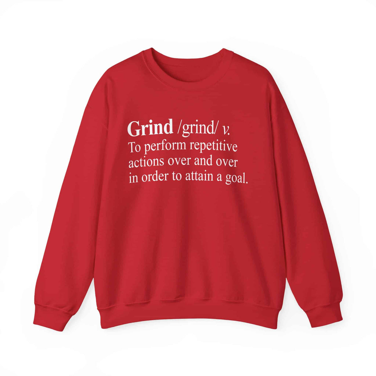 Grind Definition Crewneck Sweatshirt image