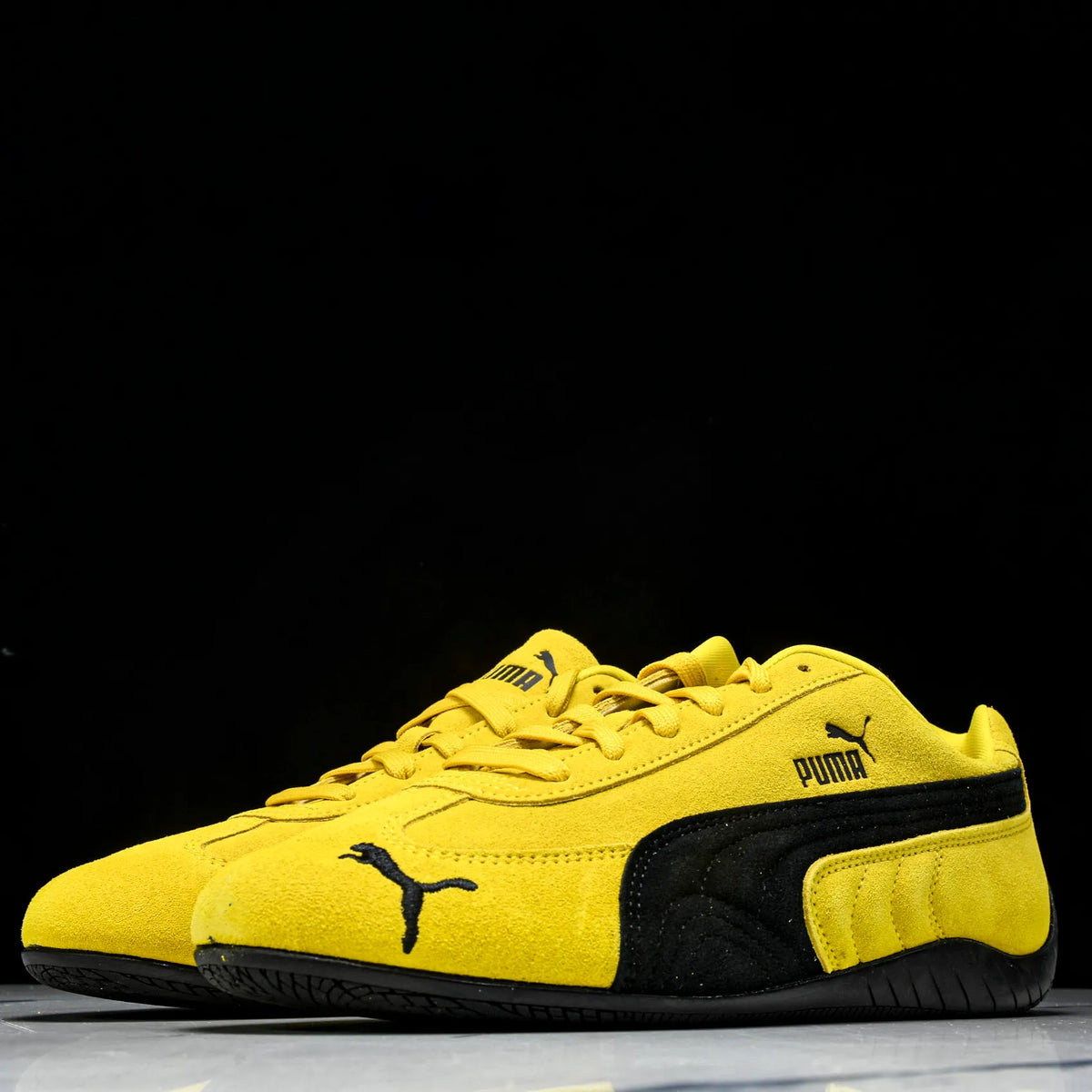 PM Speedcat OG Pelé Yellow Black Shoes Sneakers - pm0000016 image 4