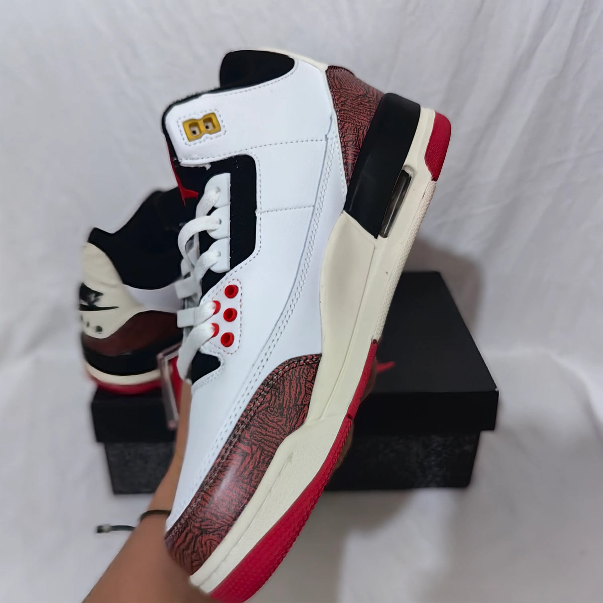 AJ 3 Retro 'World’s Best Dad' Shoes Sneakers – nk0005157 image 10