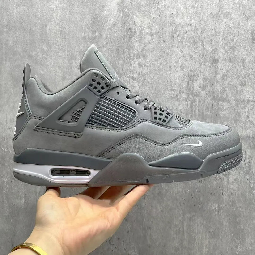 Nigel Sylvester x AJ 4 Wolf Grey Shoes Sneakers - nk0004480 image 4