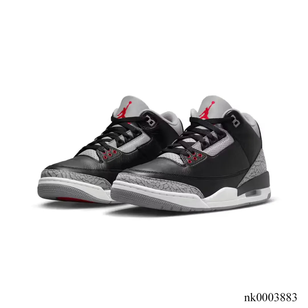 AJ 3 Black Cement 2024 Shoes Sneakers - nk0003883 image 2