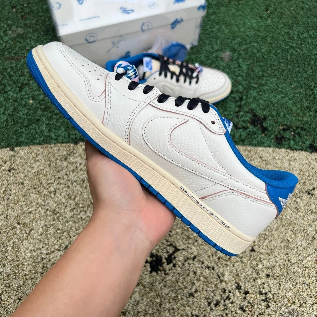 Travis Scott x Fragment x AJ 1 Low 2025 Shoes Sneakers - nk0004193 image 7