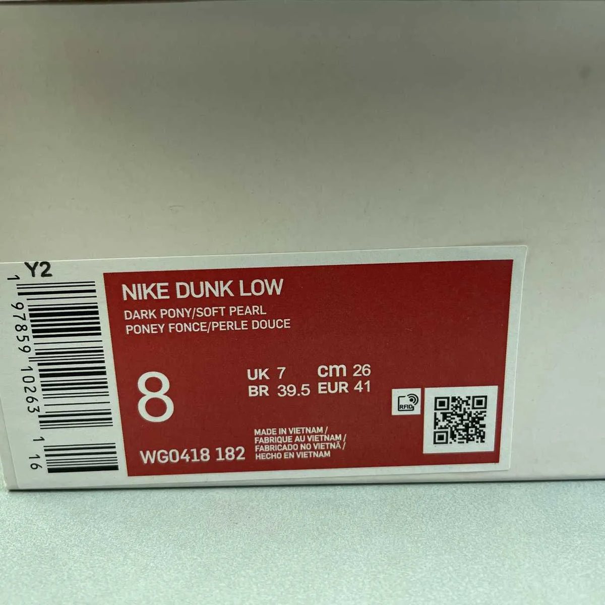 Dunk Low "White/Grey Fog" Shoes Sneakers - nk0005384 image 17