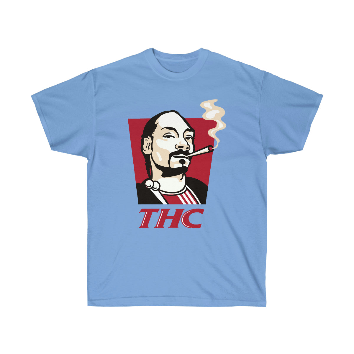 Snoop Dogg THC Smoke Men T-Shirt - Carolina Blue, S image