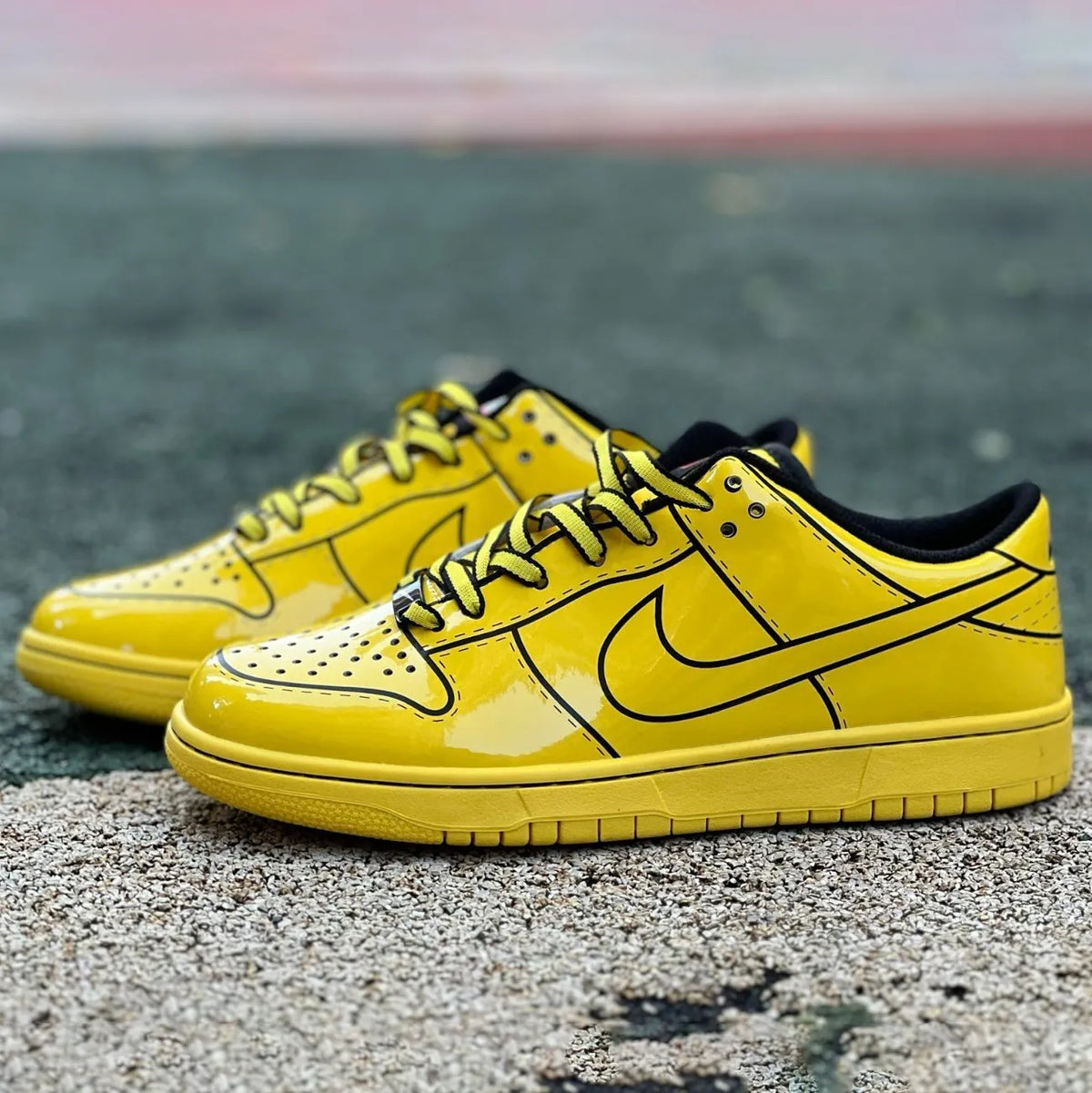 Dunk Low x LEGO Tour Yellow Shoes Sneakers - nk0004781 image 9