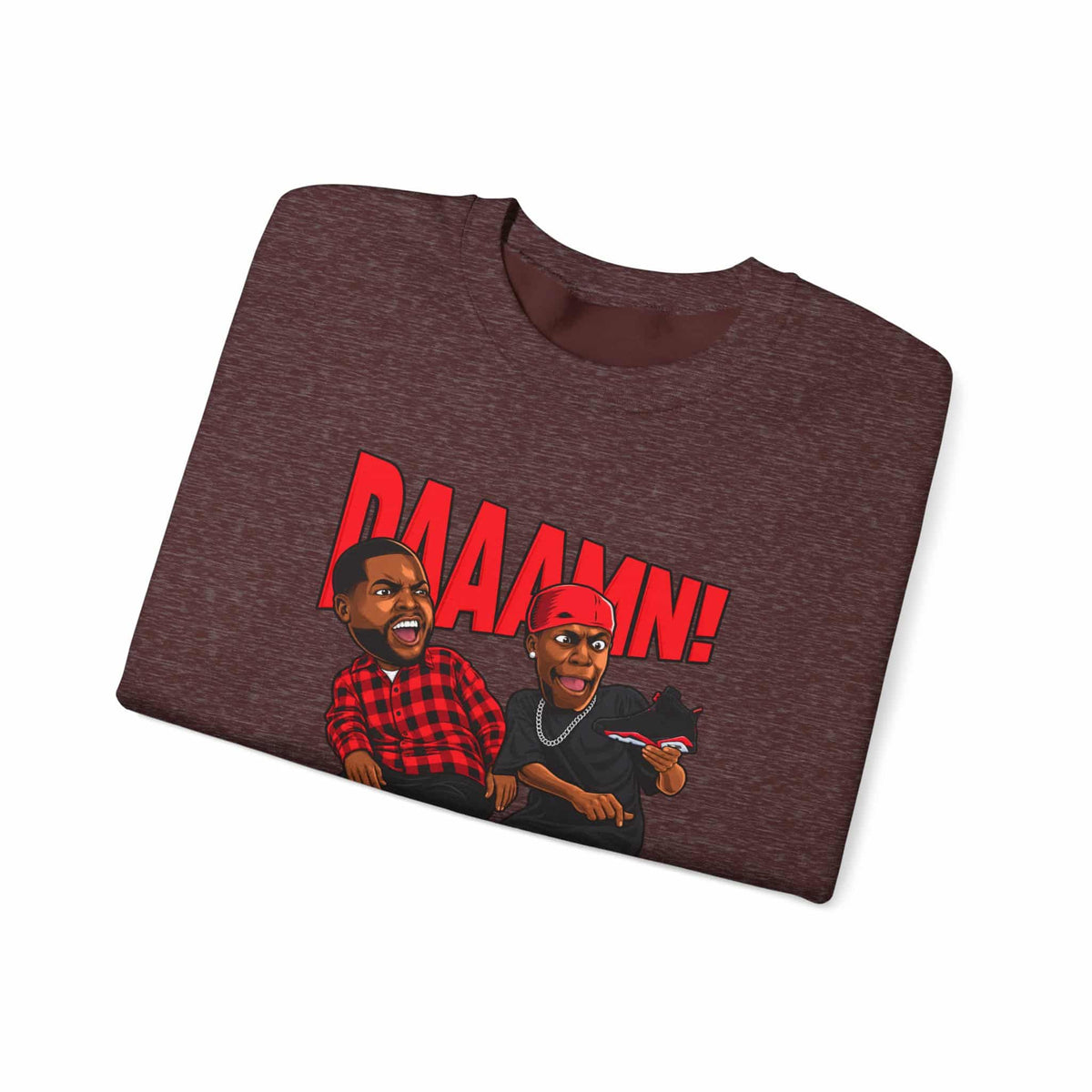Graphic Print Crewneck Sweatshirt - POD0035 image 46