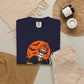 Retro Skater Skeleton Halloween Unisex Garment-Dyed T-shirt image 69