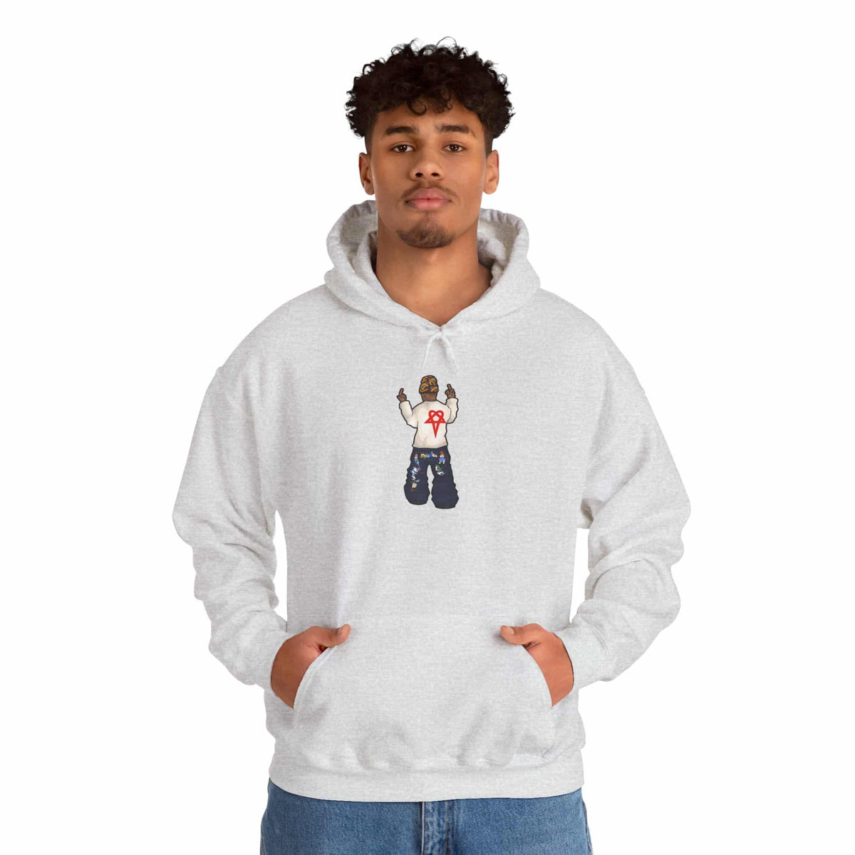 Rebel Attitude Hooded Sweatshirt image 105