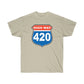 High Way 420 Men T-Shirt - Sand, L image