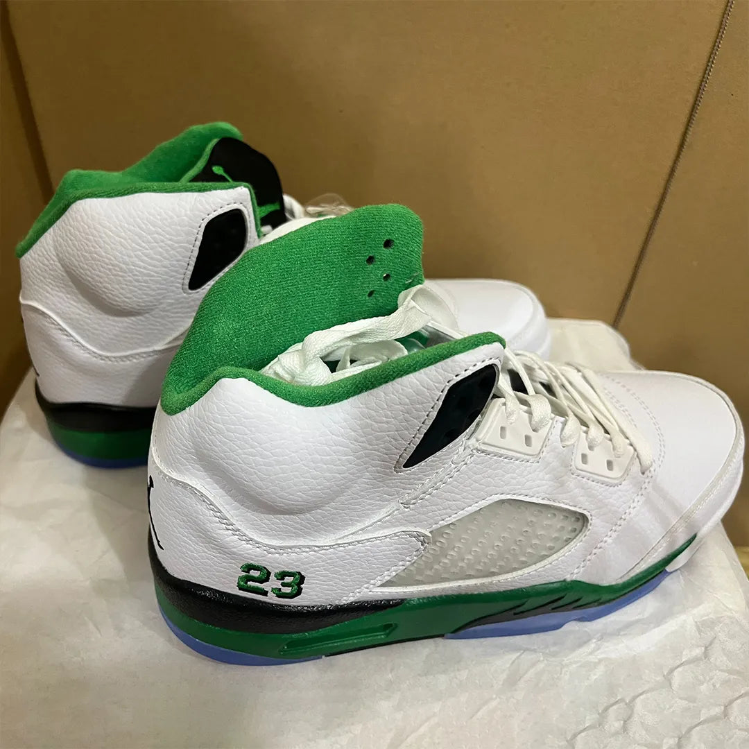 AJ 5 Lucky Green Shoes Sneakers - nk0003248 image 8