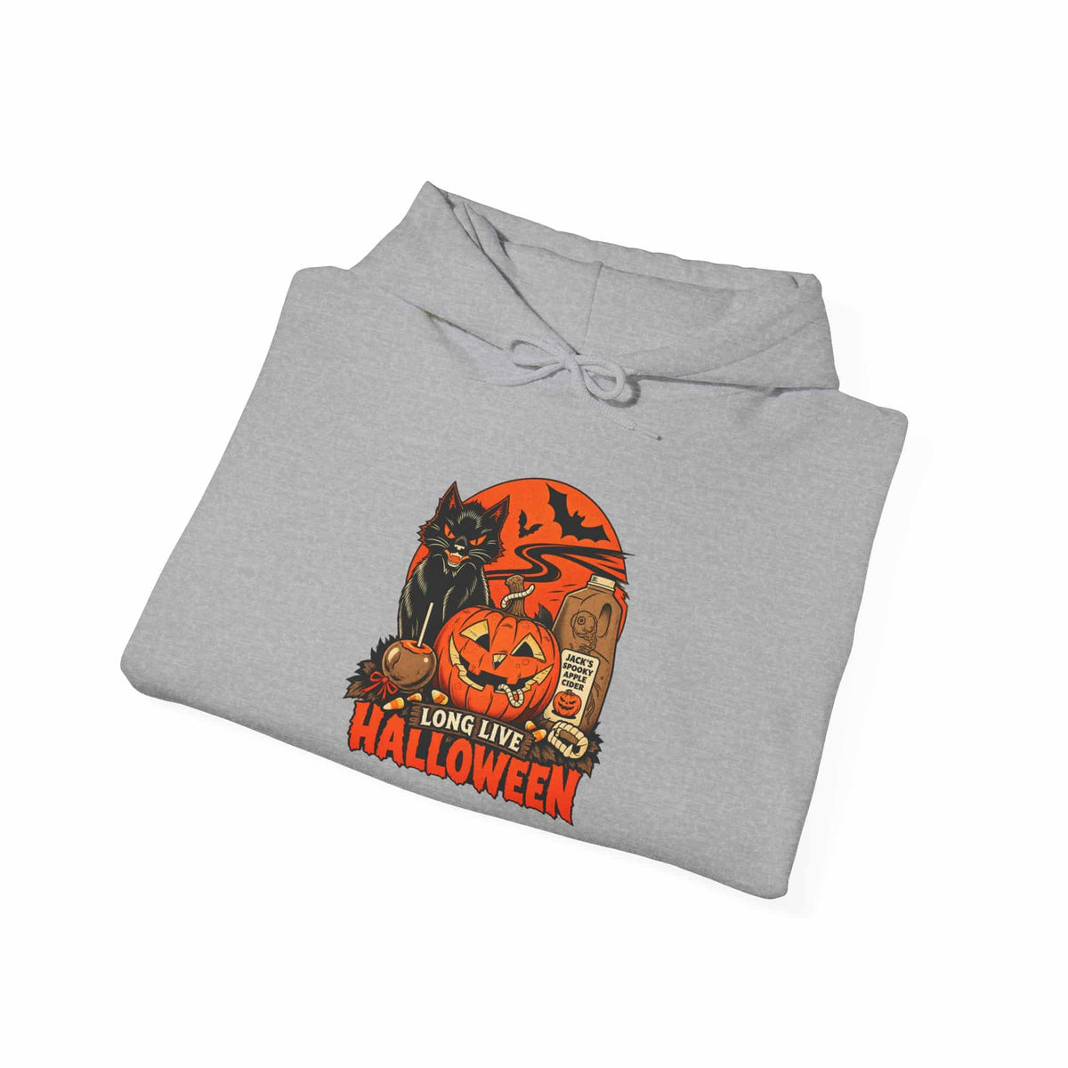 Midnight Cat Hooded Sweatshirt image 115