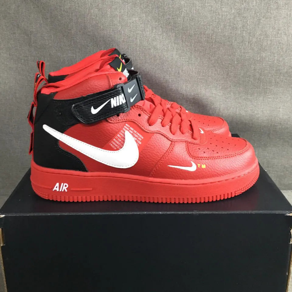 AF 1 Mid Utility University Red Shoes Sneakers - nk0003754 image 5
