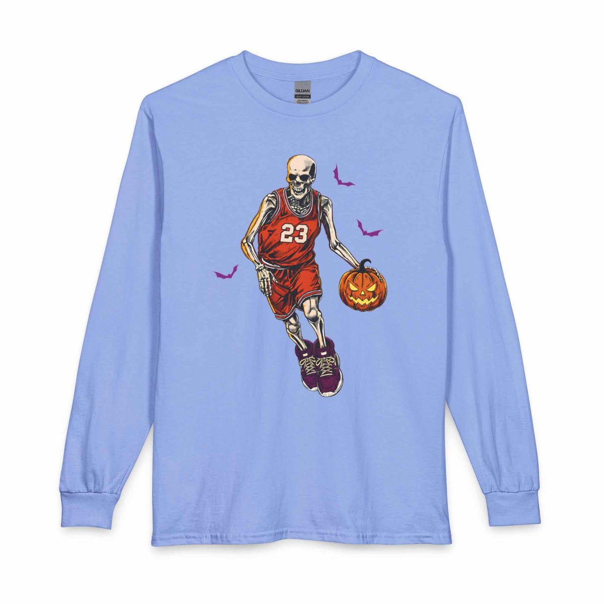Halloween Basketball Long Sleeve T-Shirt image