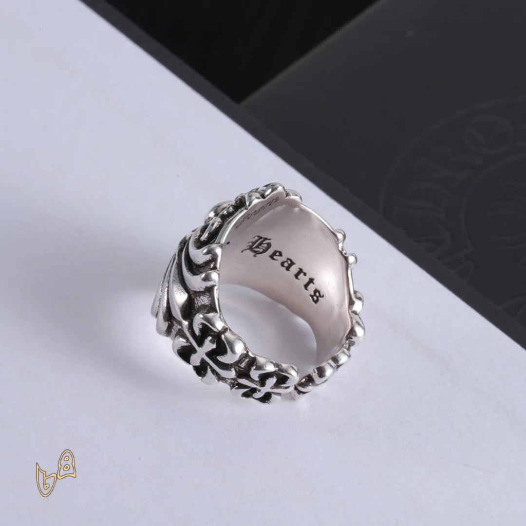CH Cross Flower Ring - CH0091 image 4