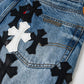 CH Cross Patch Jeans - CH0122 image 8