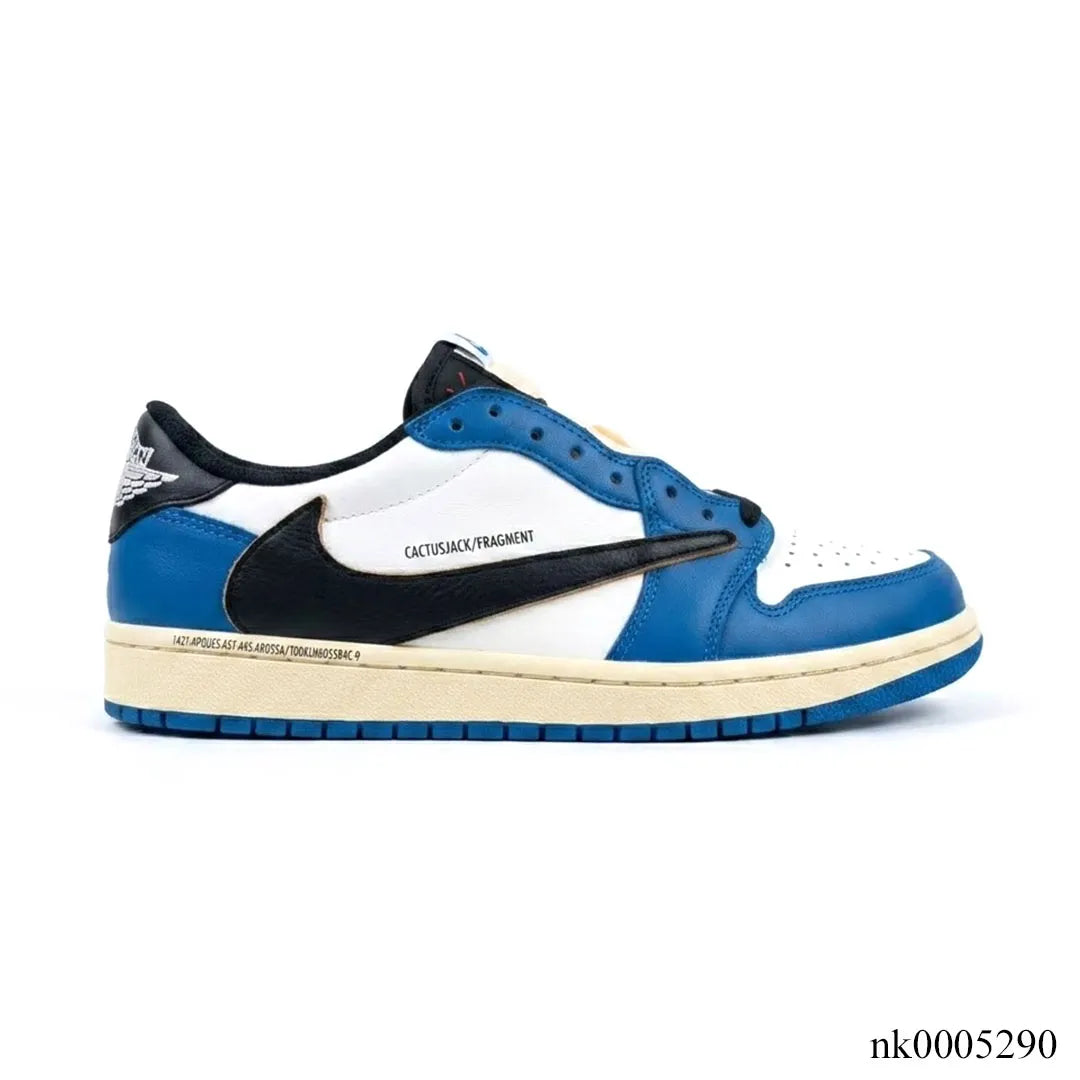 Travis Scott x Fragment x AJ 1 Low Sample Shoes Sneakers – nk0005290 image