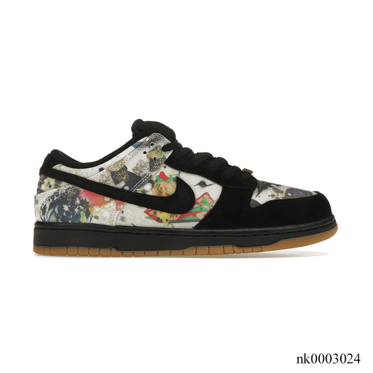 SB Dunk Lows x Supreme "RAMMELLZEE" Shoes Sneakers - nk0003024 image 0