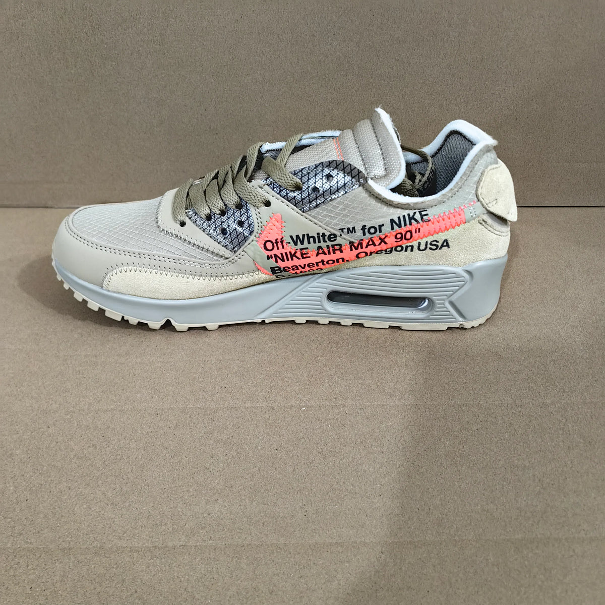 OW x AM 90 'Desert Ore' Shoes Sneakers – nk0004822 image 6