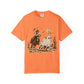 Halloween Basketball Skeleton Unisex Garment-Dyed T-shirt image