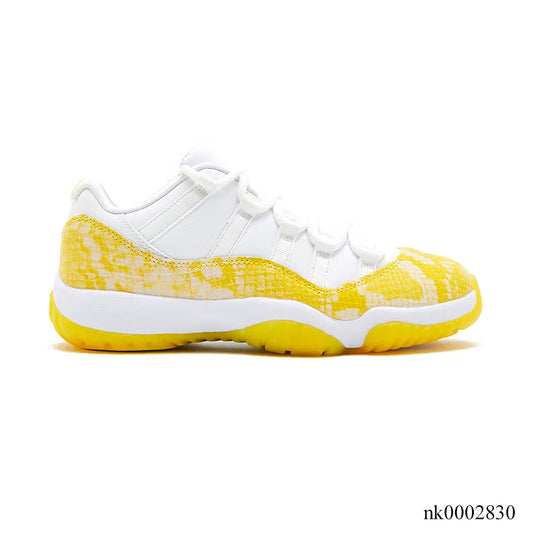 AJ 11 Retro Low Tour Yellow Snakeskin Shoes Sneakers - nk0002830 image 0