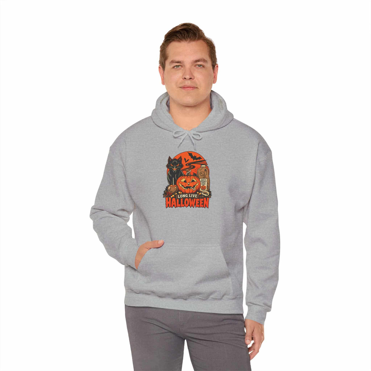 Midnight Cat Hooded Sweatshirt image 118