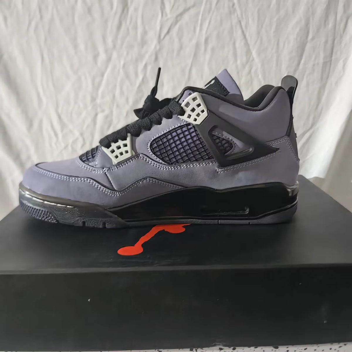 Travis Scott x AJ 4 F&F Dynasty Purple Shoes Sneakers - nk0003926 image 5