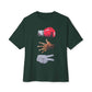 Rap Is My Life Unisex Oversized Boxy Tee - Forest, M image