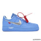 AF 1 Low OW MCA University Blue Shoes Sneakers - nk0000004 - CI1173-400, 11 image