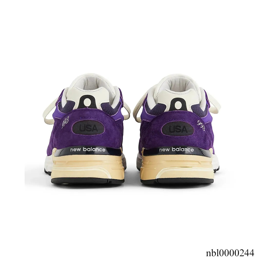 NB 993 Purple Suede Shoes Sneakers - nbl0000244 image 3
