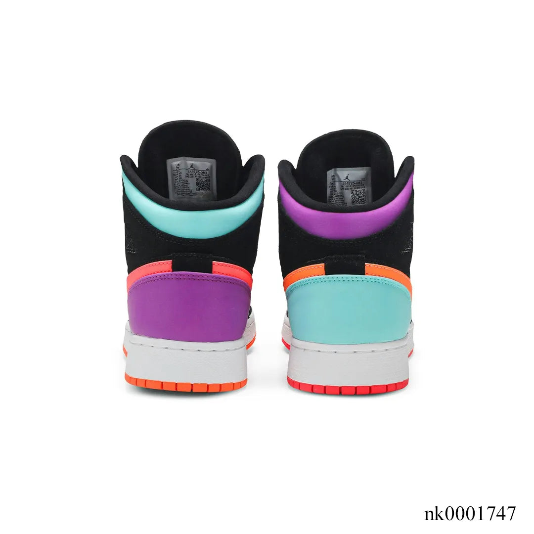 AJ 1 Mid What The Multi-Color Shoes Sneakers - nk0001747 image 3