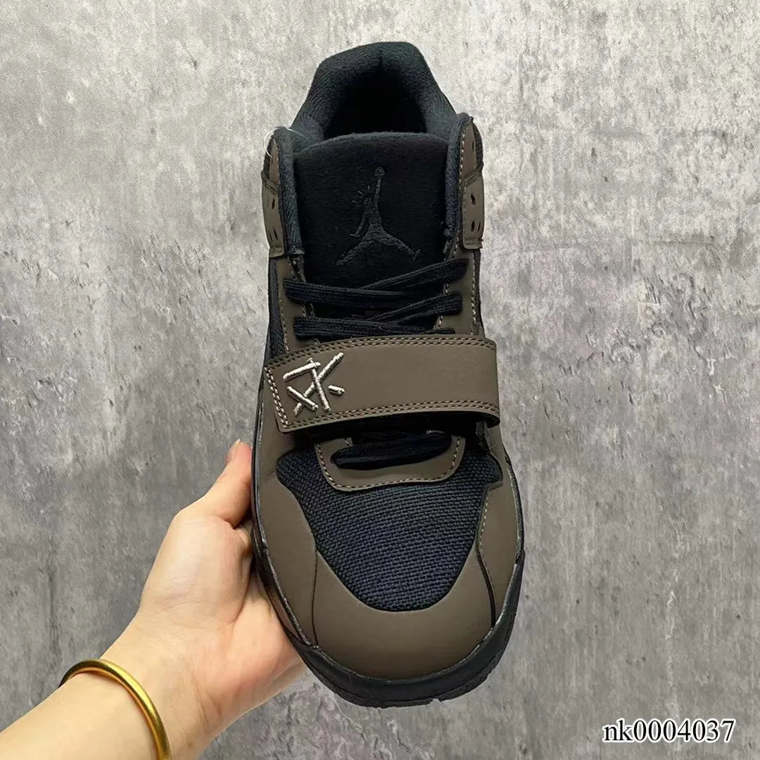 Travis Scott x Jumpman Jack Dark Mocha Shoes Sneakers - nk0004037 image 5