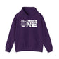 ALL_I_NEED_IS Unisex Heavy Blend™ Hooded Sweatshirt - M, Purple image