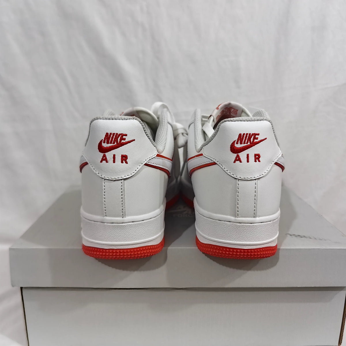 AF 1 Low White Picante Red Shoes Sneakers - nk0003173 image 8