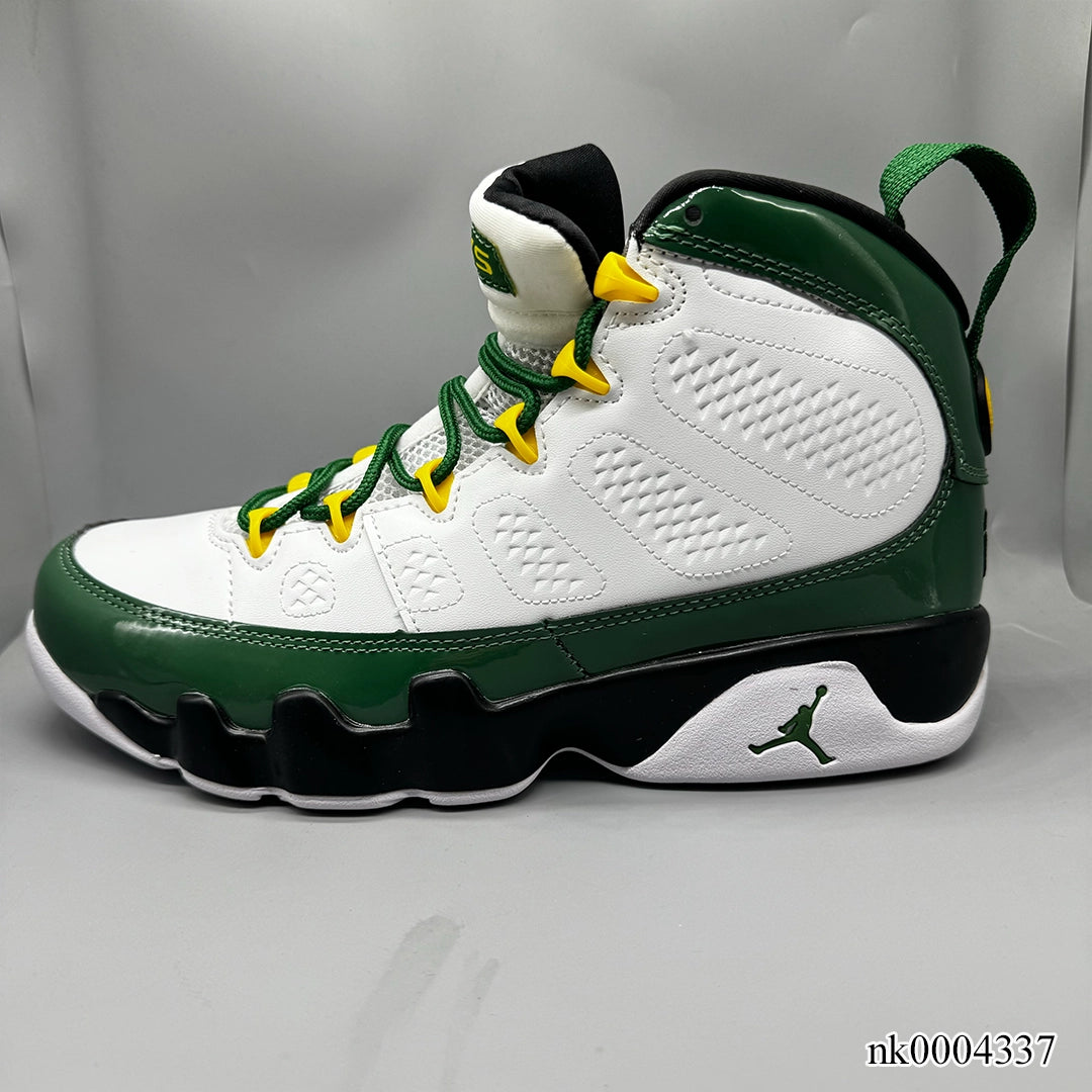AJ 9 PE Oregon Ducks Shoes Sneakers - nk0004337 image 3