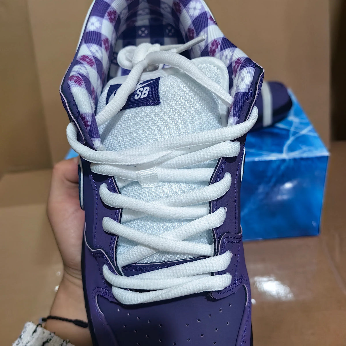 SB Dunk Low Concepts Purple Lobster Shoes Sneakers - nk0000680 image 16