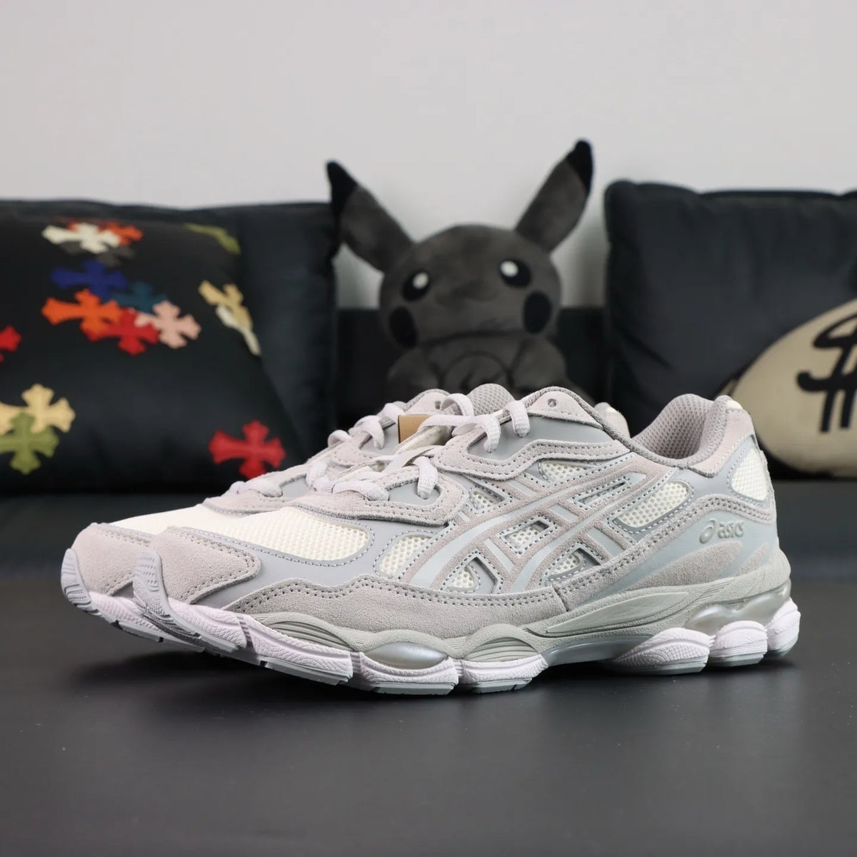 AS Gel NYC Cream Cloud Grey Shoes Sneakers - as0000004 image 4