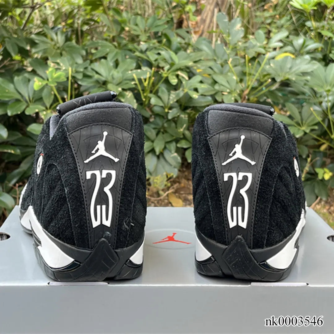 AJ 14 Black/White Shoes Sneakers  - nk0003546 image 11