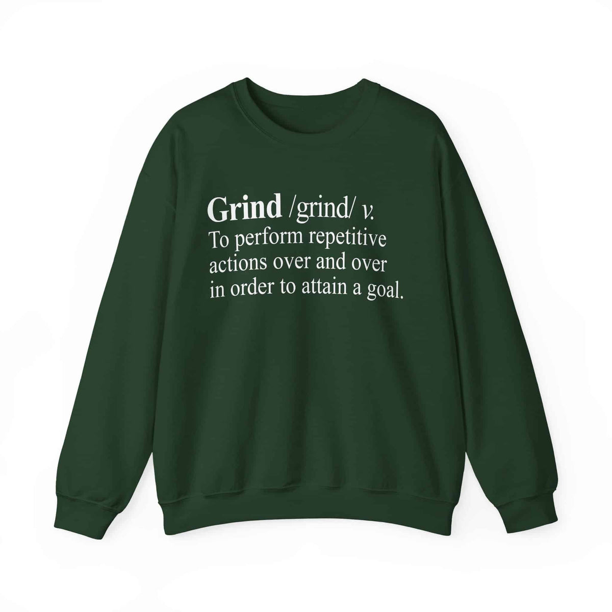 Grind Definition Crewneck Sweatshirt image