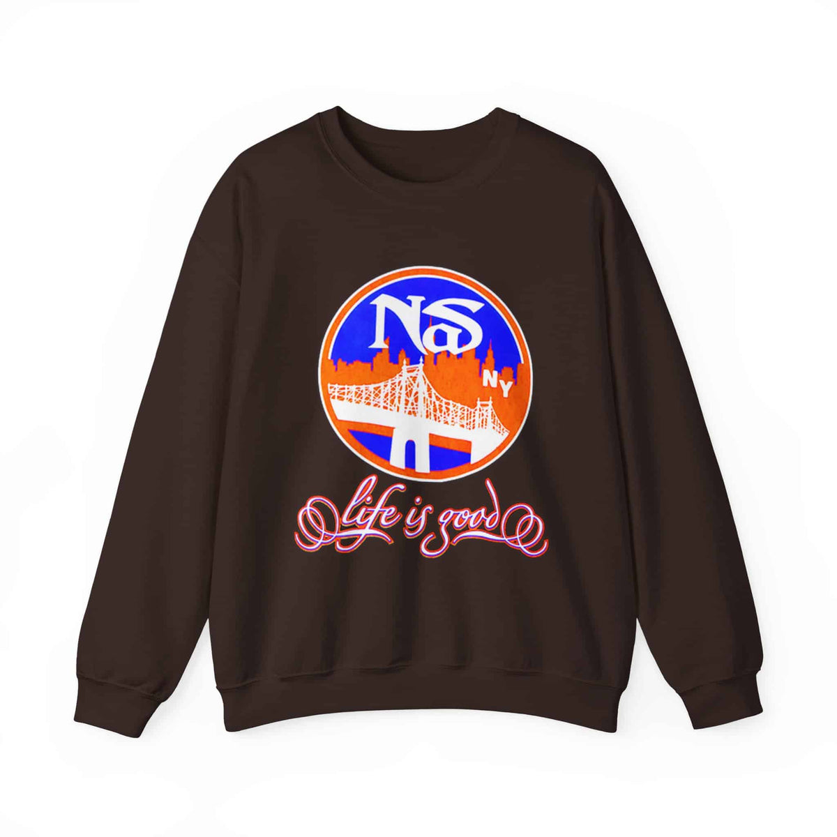 Life Is Good Crewneck Sweatshirt image