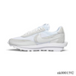 Sacai x LDWaffle White Nylon Shoes Sneakers - nk0001592 image 1