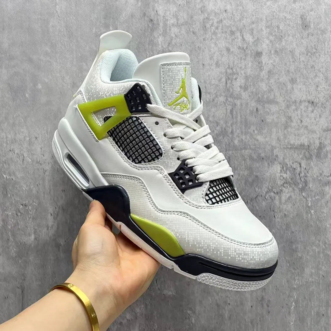 AJ 4 Light Lemon Twist Shoes Sneakers - nk0004468 image 7
