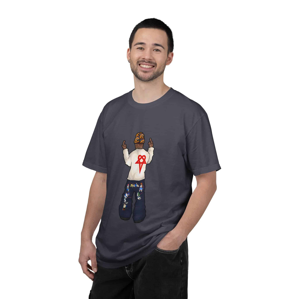 Rebel Attitude Unisex Garment-Dyed T-shirt image 95