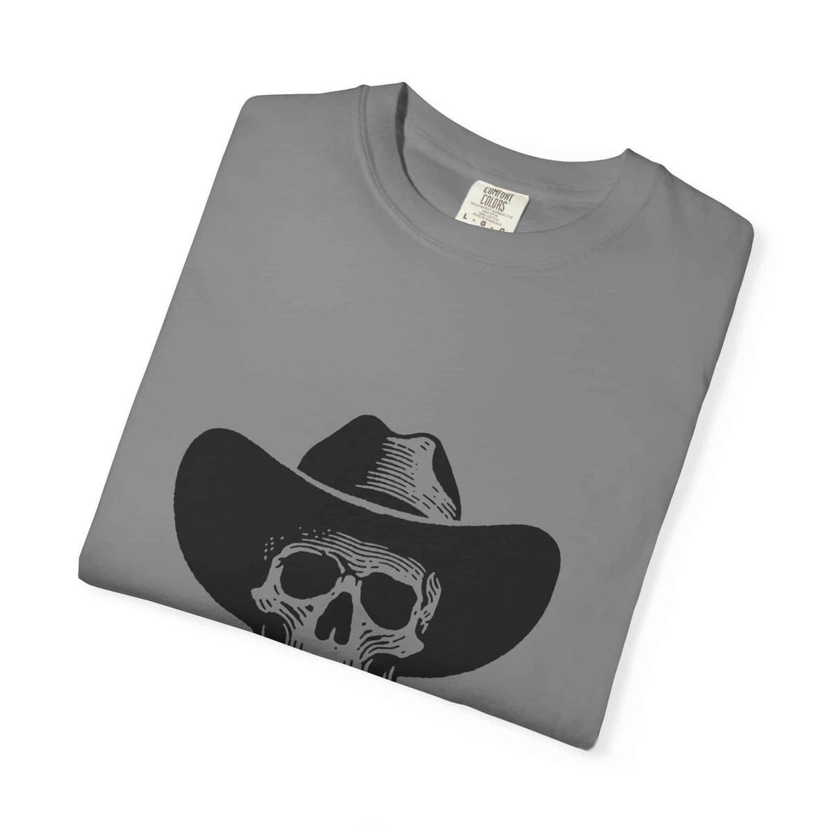 Outlaw Skull Unisex Garment-Dyed T-shirt image 65